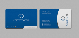 Business Card Design by INDIAN_Ashok for CryptoZen | Design: #19262102