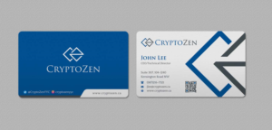 Business Card Design by INDIAN_Ashok for CryptoZen | Design: #19262110