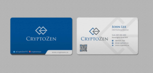 Business Card Design by INDIAN_Ashok for CryptoZen | Design: #19262112