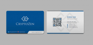 Business Card Design by INDIAN_Ashok for CryptoZen | Design: #19262113