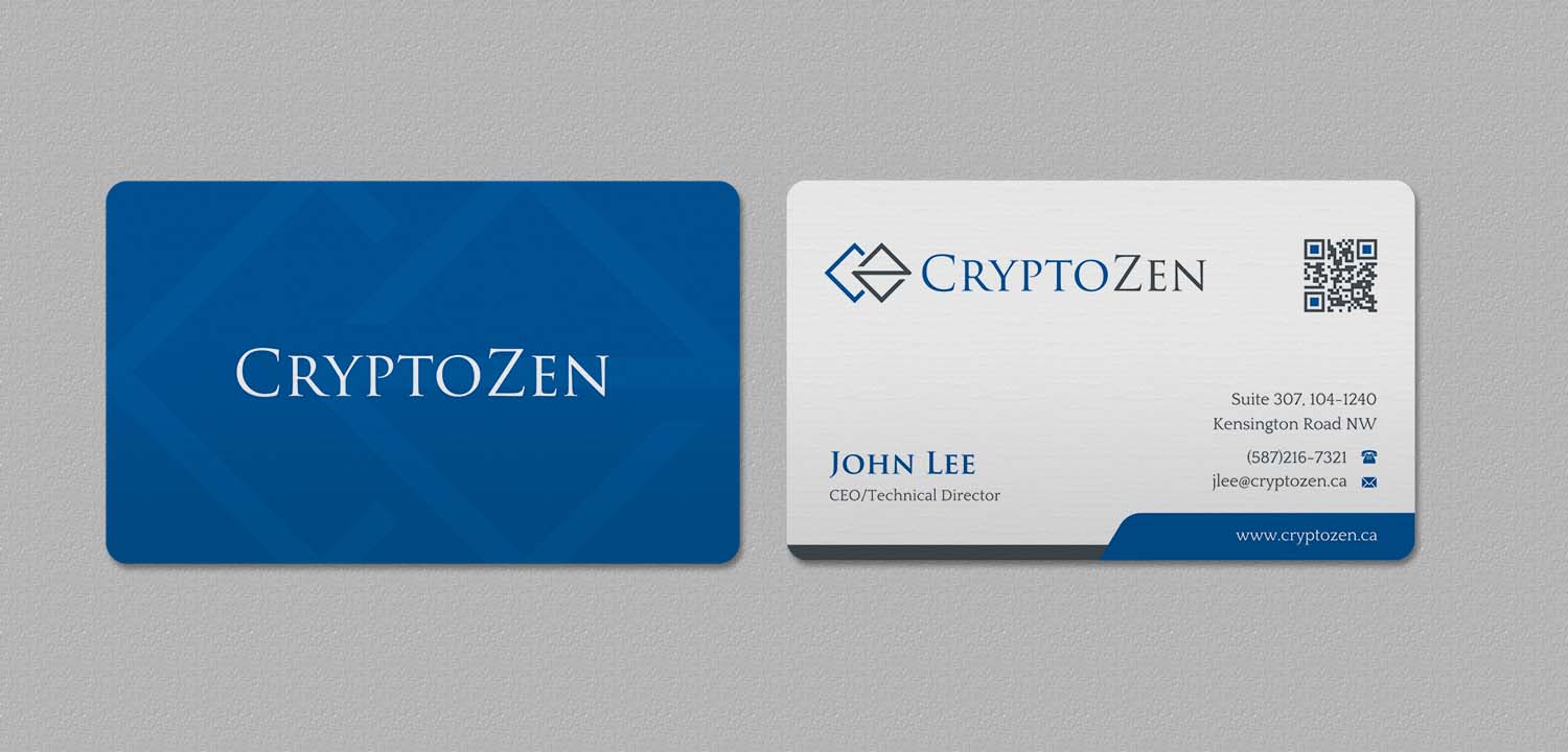 Business Card Design by INDIAN_Ashok for CryptoZen | Design #19262115