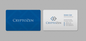 Business Card Design by INDIAN_Ashok for CryptoZen | Design: #19262116