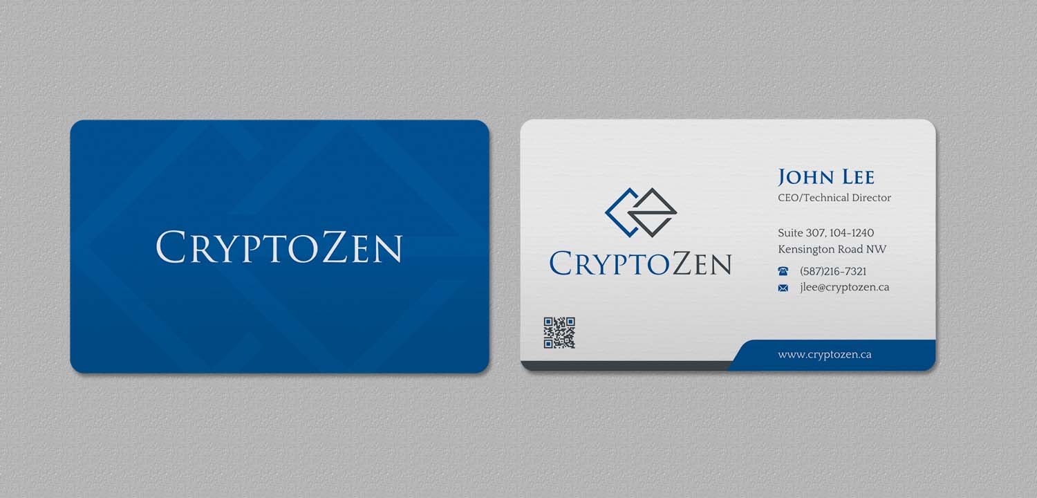Business Card Design by INDIAN_Ashok for CryptoZen | Design #19262120