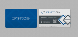 Business Card Design by INDIAN_Ashok for CryptoZen | Design: #19262122