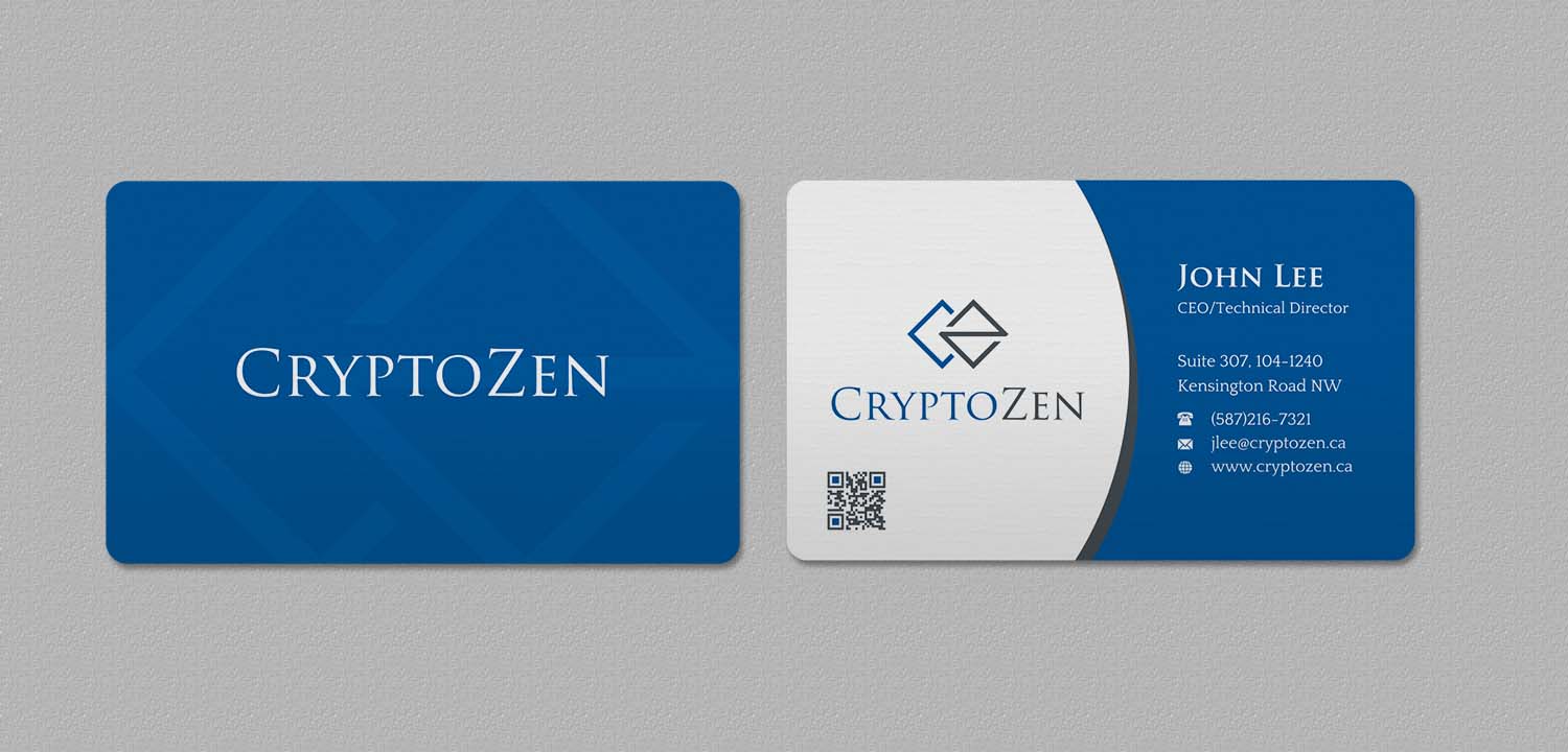 Business Card Design by INDIAN_Ashok for CryptoZen | Design #19262123
