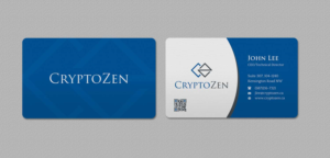 Business Card Design by INDIAN_Ashok for CryptoZen | Design: #19262123