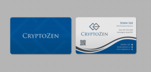 Business Card Design by INDIAN_Ashok for CryptoZen | Design: #19262126