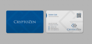 Business Card Design by INDIAN_Ashok for CryptoZen | Design: #19262127