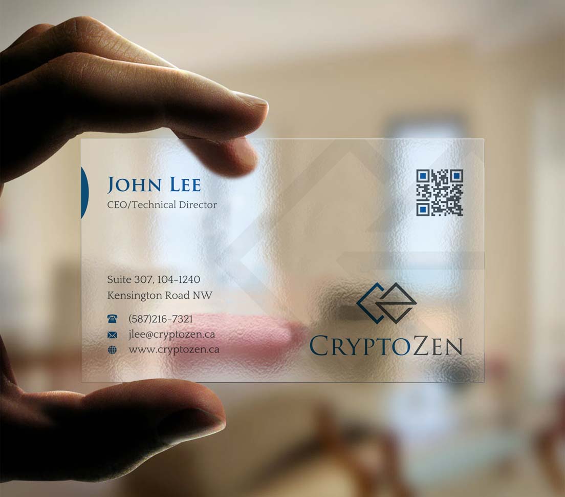 Business Card Design by INDIAN_Ashok for CryptoZen | Design #19262139