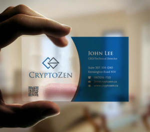 Business Card Design by INDIAN_Ashok for CryptoZen | Design: #19262140