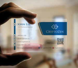 Business Card Design by INDIAN_Ashok for CryptoZen | Design: #19262157