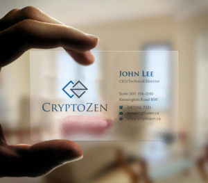 Business Card Design by INDIAN_Ashok for CryptoZen | Design: #19262158