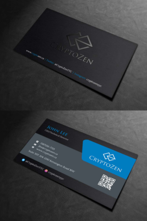 Business Card Design by INDIAN_Ashok for CryptoZen | Design: #19262450