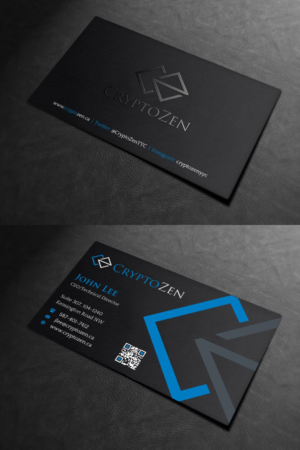 Business Card Design by INDIAN_Ashok for CryptoZen | Design: #19270668