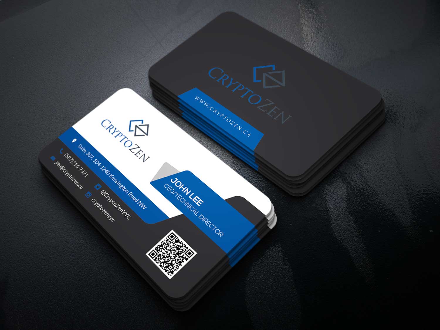 Design de Carte de Visite par Riz' pour CryptoZen | Design #19259652