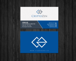 Business Card Design by Brand aid for CryptoZen | Design: #19261281