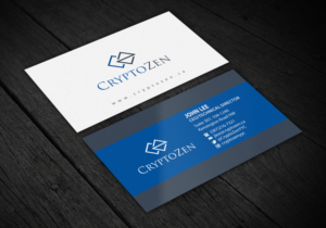 Business Card Design by Brand aid for CryptoZen | Design: #19264490