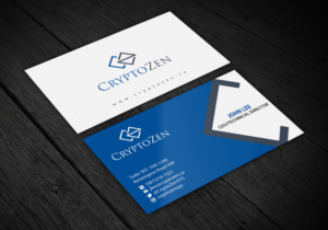 Business Card Design by Brand aid for CryptoZen | Design #19264493