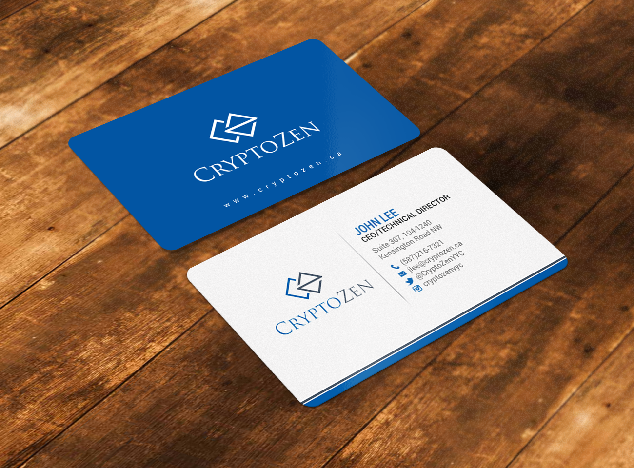 Business Card Design by chandrayaan.creative for CryptoZen | Design #19260574