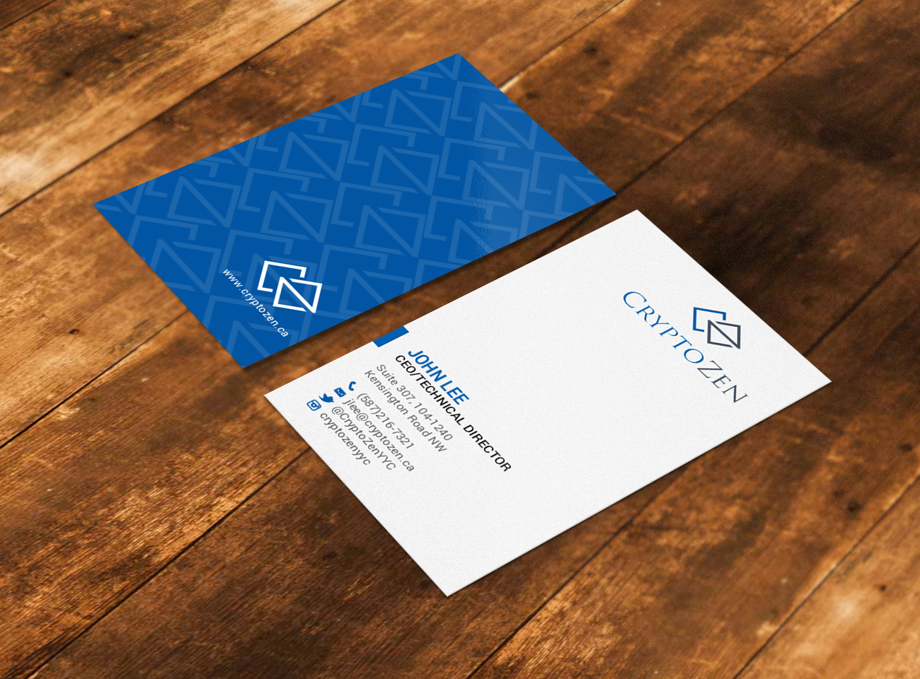 Business Card Design by chandrayaan.creative for CryptoZen | Design #19260588