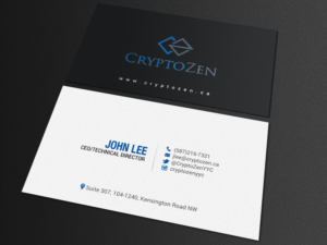 Business Card Design by chandrayaan.creative for CryptoZen | Design: #19264629