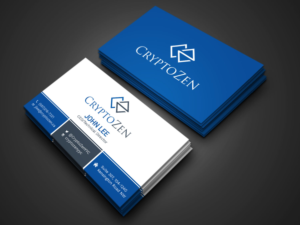 Business Card Design by Tripti Ranjan Gain for CryptoZen | Design: #19260841