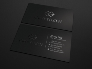 Business Card Design by Tripti Ranjan Gain for CryptoZen | Design: #19260848