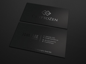 Business Card Design by Tripti Ranjan Gain for CryptoZen | Design: #19260881
