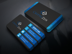 Business Card Design by Tripti Ranjan Gain for CryptoZen | Design: #19260890