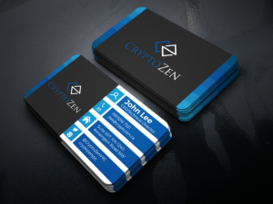 Business Card Design by Tripti Ranjan Gain for CryptoZen | Design: #19260891