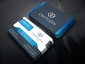 Business Card Design by Tripti Ranjan Gain for CryptoZen | Design: #19263073
