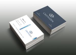 Business Card Design by Santanu Sarkar for CryptoZen | Design: #19257942