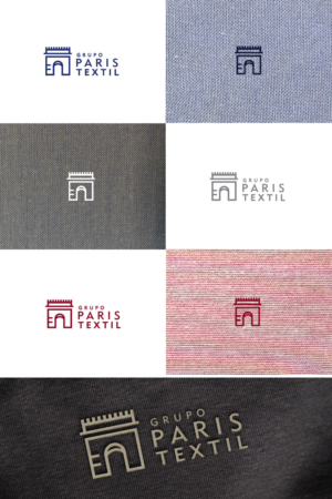 GRUPO PARIS TEXTIL | Logo-Design von ecorokerz
