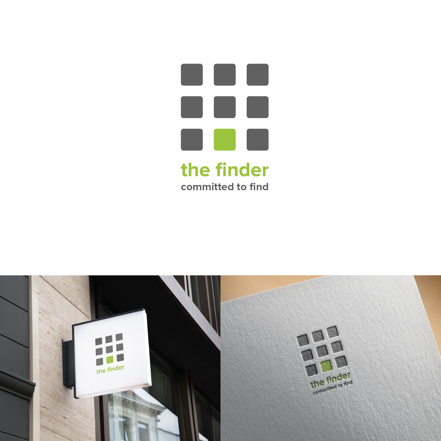Logo Design by Balazs for the finder | Design #19299504
