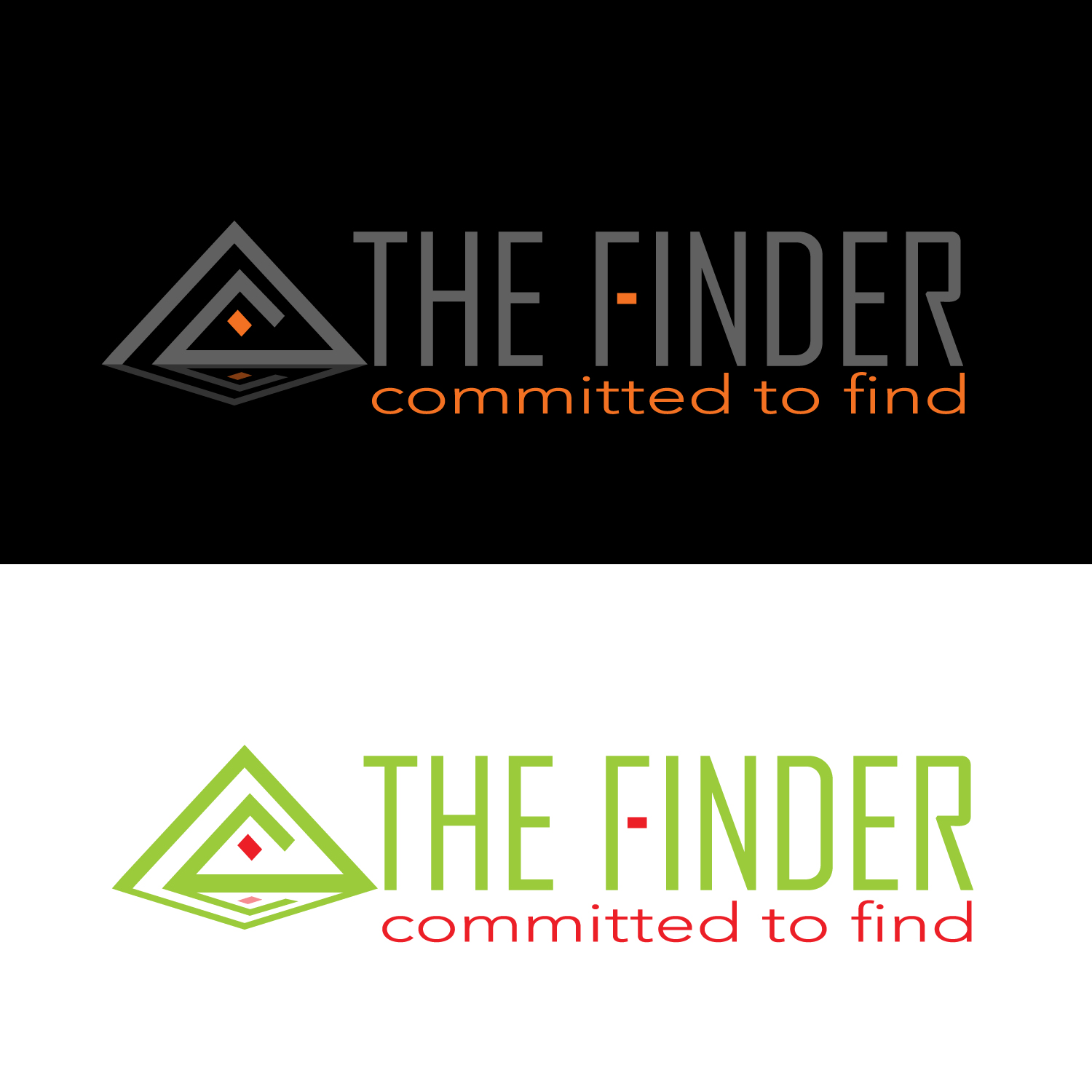 Logo Design by Alpha design for the finder | Design #19297020