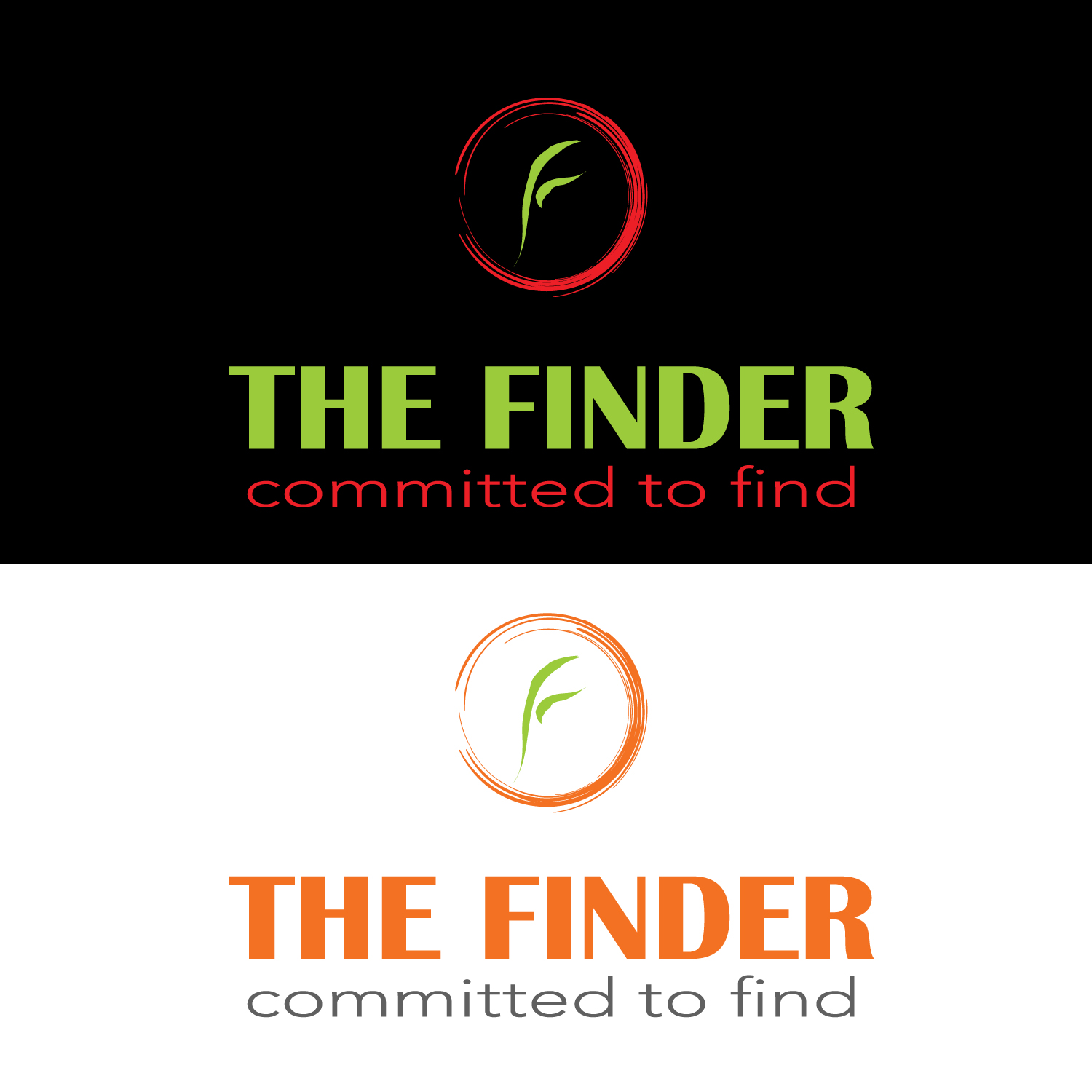 Logo Design by Alpha design for the finder | Design #19297021