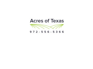 Acres of Texas and phone number on sign (972)-556-5366 | Logo Design by ArtCreative
