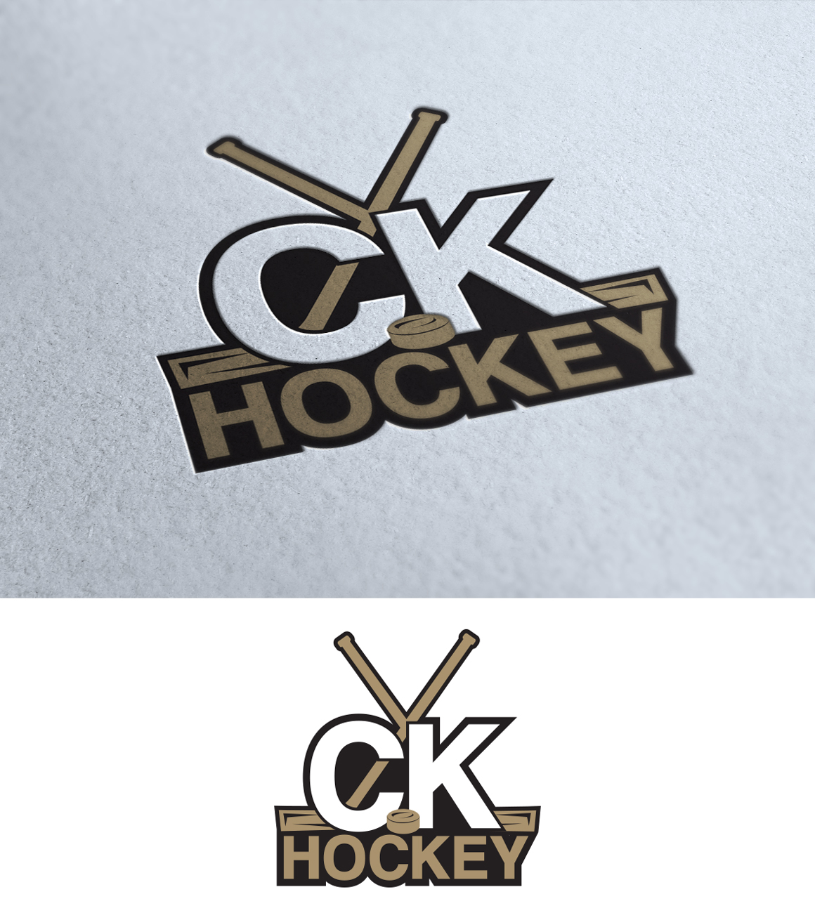 Logo Design by Impressive Solutions for ck hockey | Design #19271842