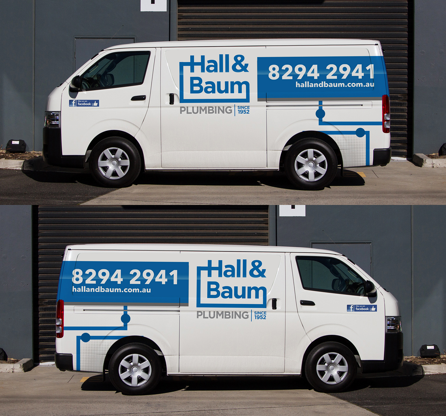 Car Wrap-Design von dedenambrol für Hall & Baum | Design #19261516