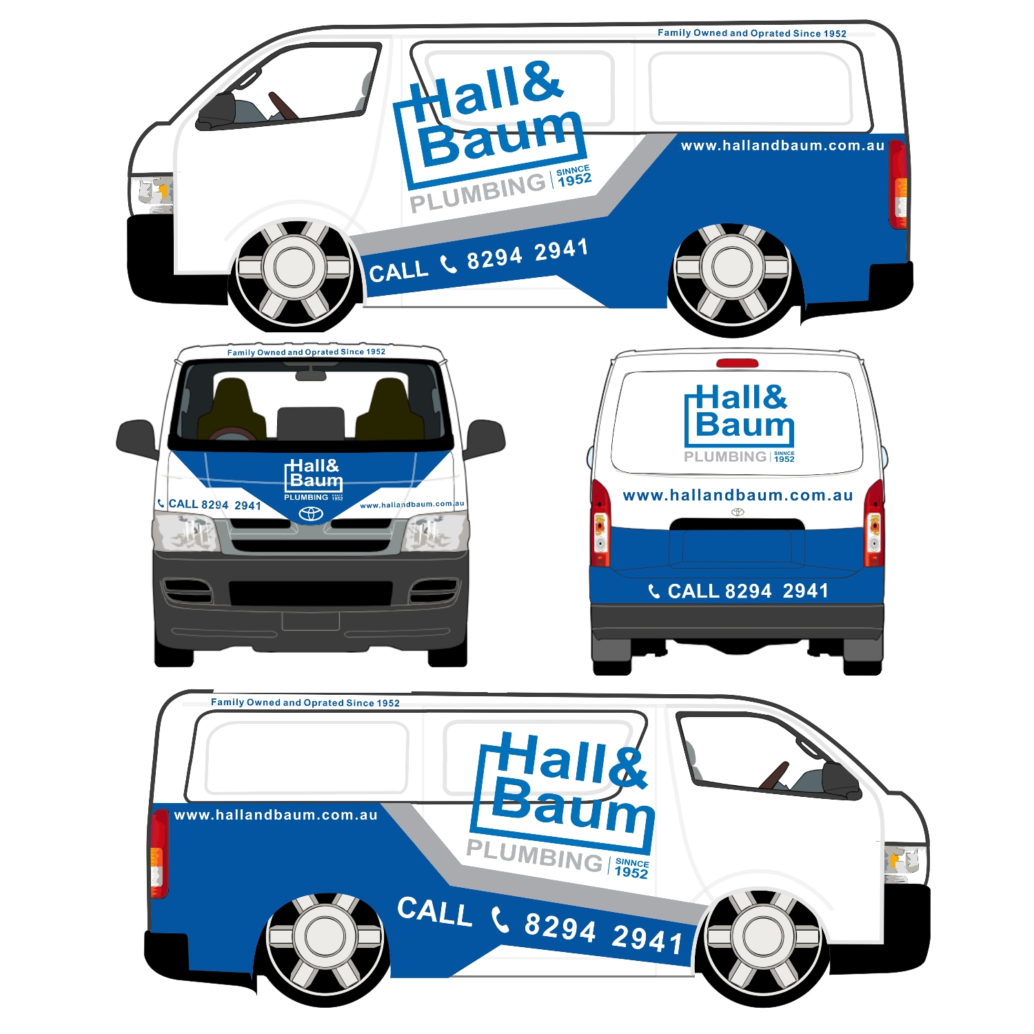 Design de Covering de Véhicule par Dikkych pour Hall & Baum | Design #19301398