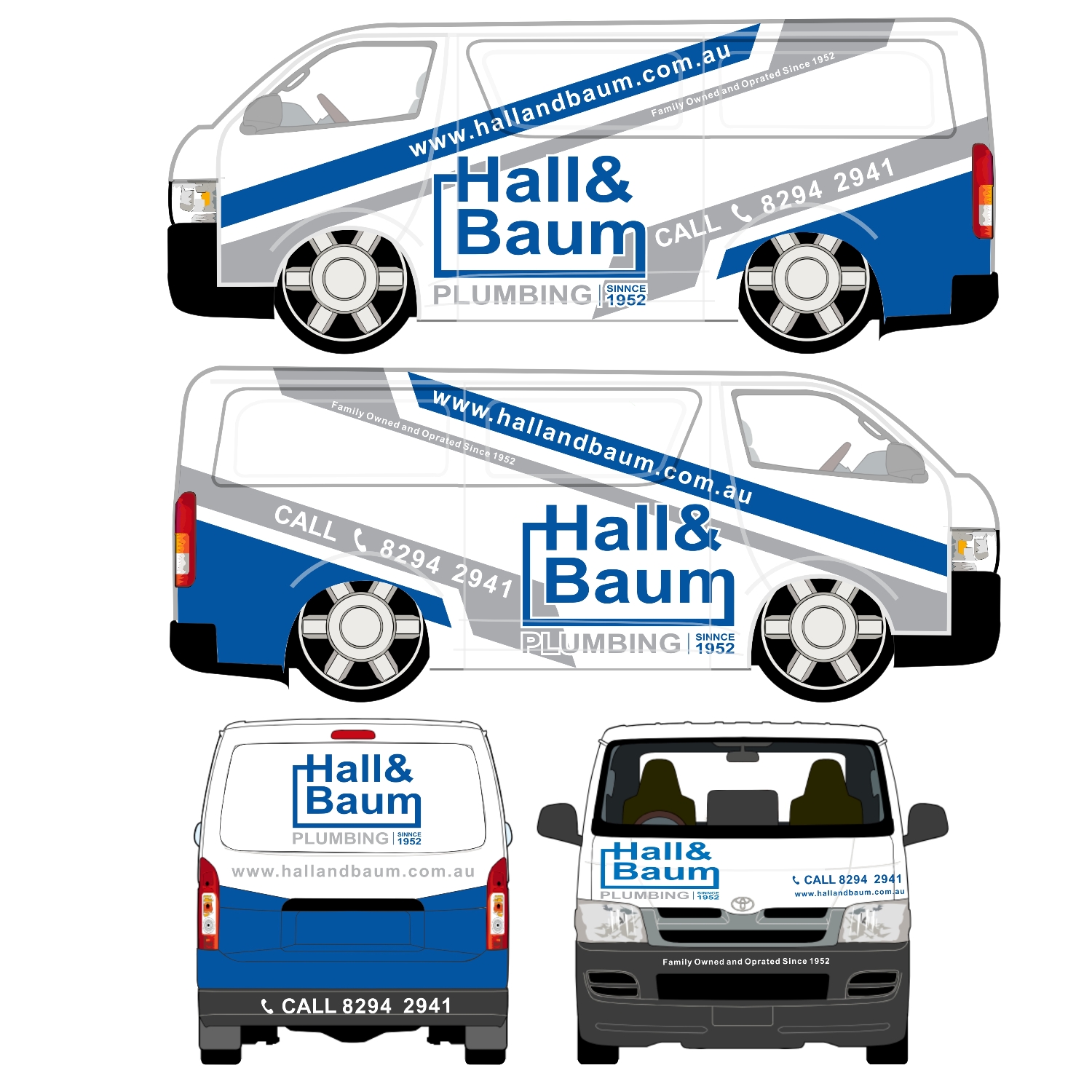 Design de Covering de Véhicule par Dikkych pour Hall & Baum | Design #19301499