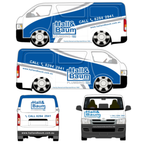 Car Wrap-Design von Dikkych für Hall & Baum | Design: #19309978