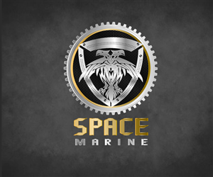 Artistic logo for a collection of Space Marine models | Diseño Gráfico por TRHZ