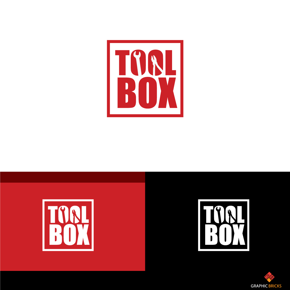 Logo Design by Graphic Bricks for toolbox | Design #19264605