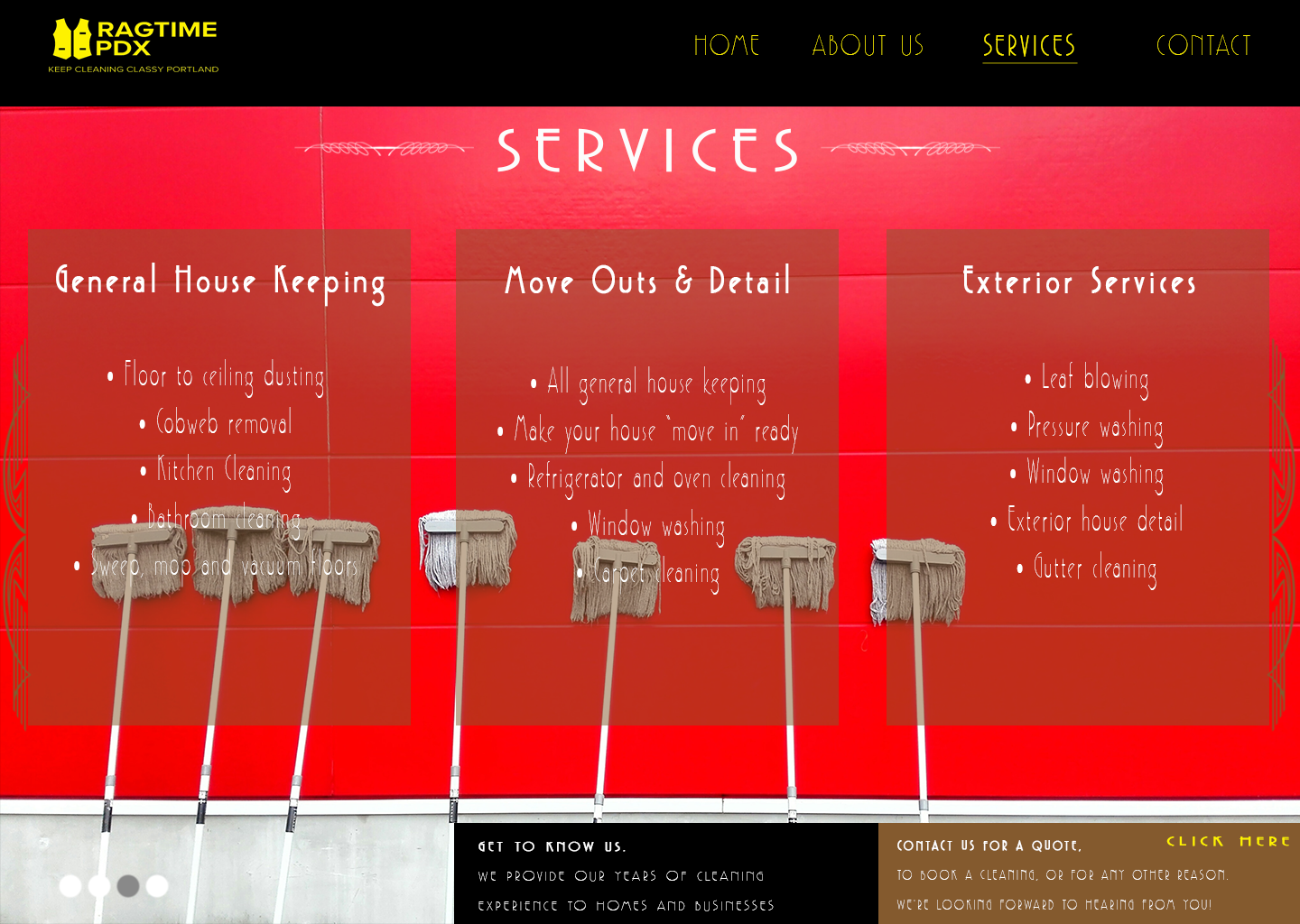 Diseño Web por D.A Media para Ragtime PDX | Diseño #19333008