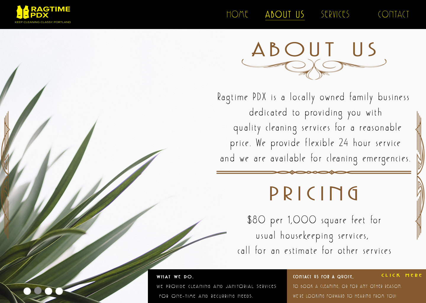 Diseño Web por D.A Media para Ragtime PDX | Diseño #19333011