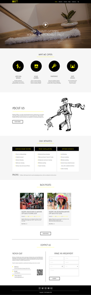 Web Design by bdesigner9 for Ragtime PDX | Design: #19295168