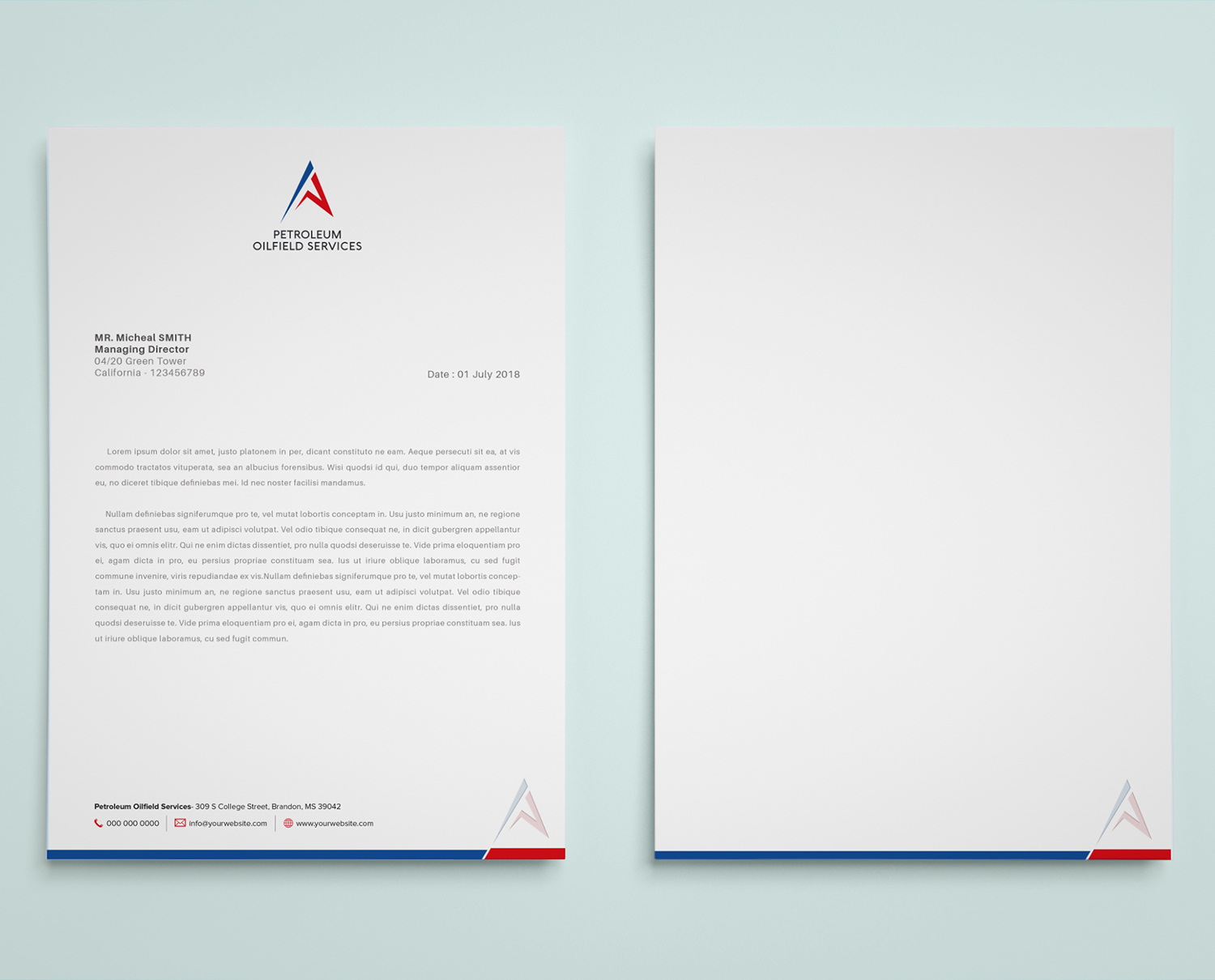 Letterhead Design by Tilt for this project | Design #19310435