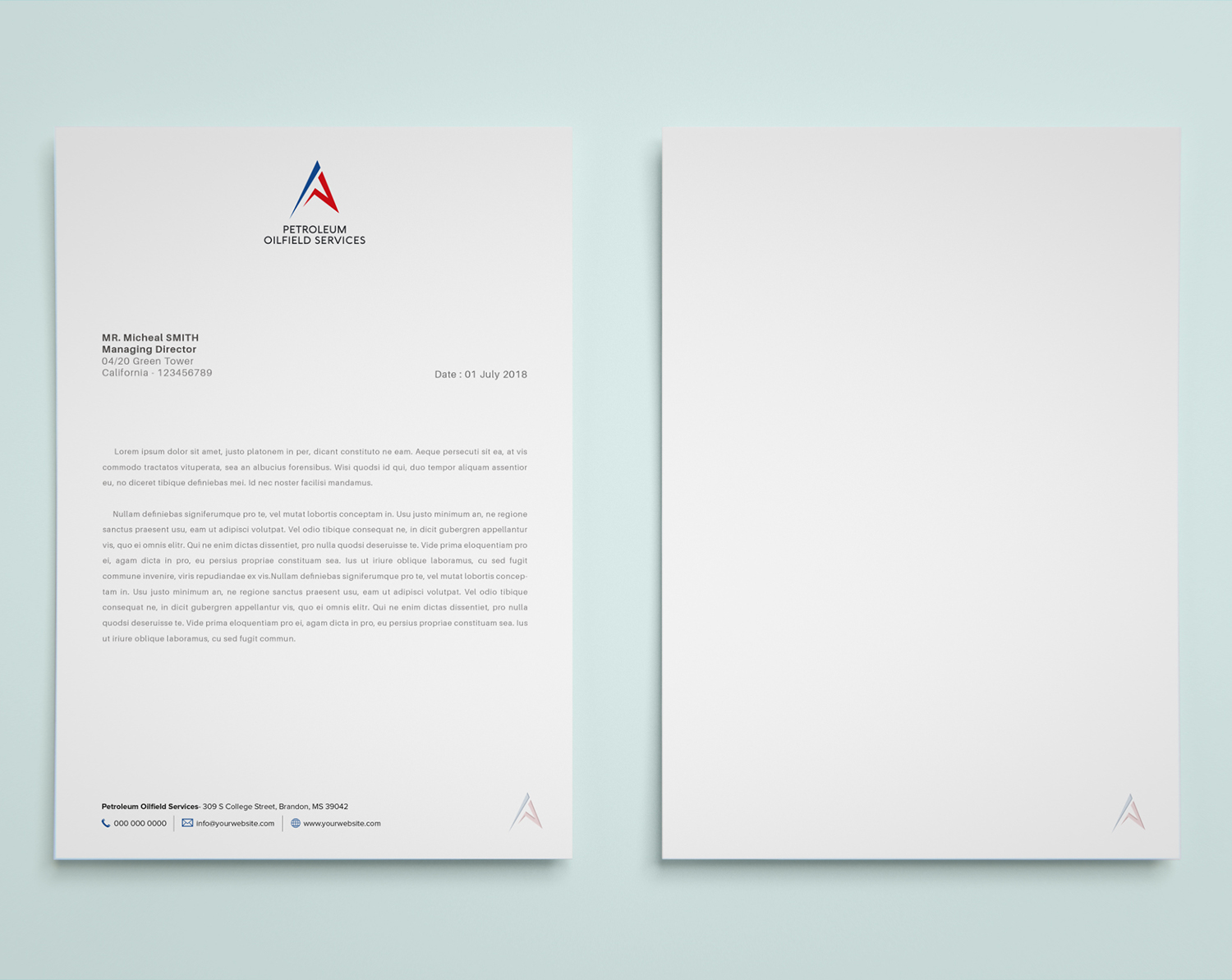 Letterhead Design by Tilt for this project | Design #19310464
