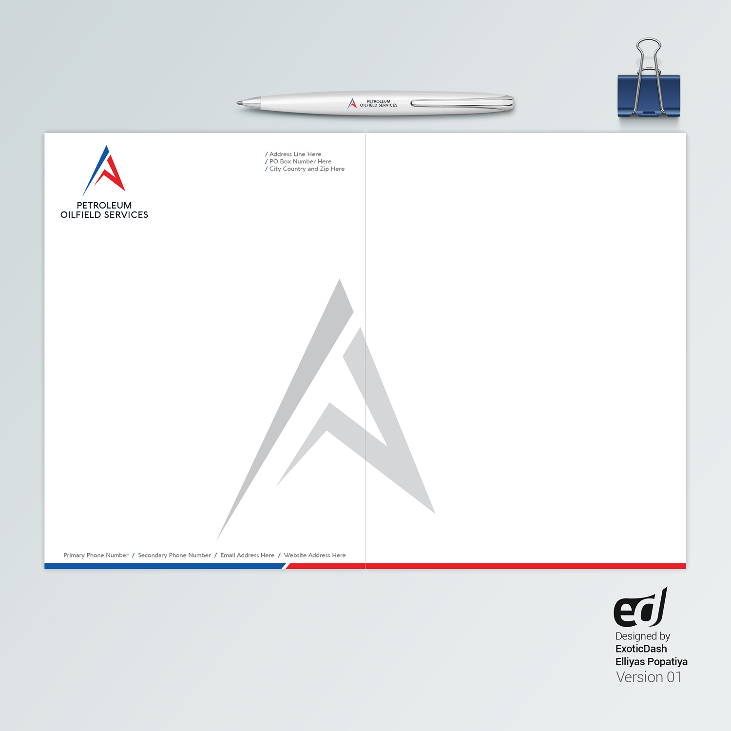Briefkopf-Design von ExoticDash für dieses Projekt | Design #19274101